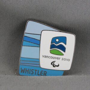 2010 Winter Paralympic Games Pin - Whistler BC -Inlaid Pin